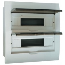 Πίνακας Χωνευτός Πλαστικός 2Σειρών 24Στοιχείων IP40 PDB1 60241